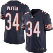 Camiseta NFL Limited Hombre Chicago Bears 34 Walter Payton Azul Stitched Vapor Untouchable
