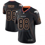 Camiseta NFL Limited Hombre Denver Broncos Demaryius Thomas Negro Color Rush 2018 Lights Out