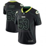 Camiseta NFL Limited Hombre Green Bay Packers Nick Perry Negro Color Rush 2018 Lights Out