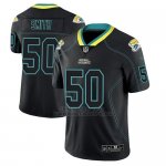 Camiseta NFL Limited Hombre Jacksonville Jaguars Telvin Smith Negro Color Rush 2018 Lights Out