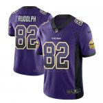Camiseta NFL Limited Hombre Minnesota Vikings Kyle Rudolph Violeta 2018 Drift Fashion Color Rush