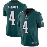 Camiseta NFL Limited Hombre Philadelphia Eagles 4 Elliott Verde