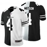Camiseta NFL Limited Houston Texans Watson Black White Split