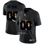 Camiseta NFL Limited Jacksonville Jaguars Personalizada Logo Dual Overlap Negro