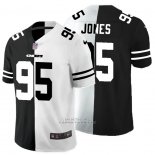 Camiseta NFL Limited Kansas City Chiefs Jones Black White Split