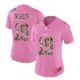 Camiseta NFL Limited Mujer Minnesota Vikings 19 Adam Thielen Rosa 2017 Vapor Untouchable