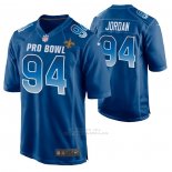 Camiseta NFL Limited New Orleans Saints Cameron Jordan 2019 Pro Bowl Azul