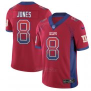 Camiseta NFL Limited New York Giants Jones Rush Drift Fashion Rojo