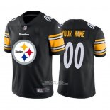 Camiseta NFL Limited Pittsburgh Steelers Personalizada Big Logo Negro