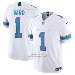 Camiseta NFL Limited Tennessee Titans Cameron Ward Vapor F.U.S.E. Blanco Camiseta NFL Limited Tennessee Titans Cameron Ward Vapor F.U.S.E. Blanco