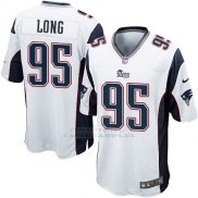Camiseta New England Patriots Long Blanco Nike Game NFL Nino