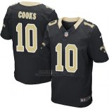 Camiseta New Orleans Saints Cooks Negro Nike Elite NFL Hombre