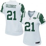 Camiseta New York Jets Gilchrist Blanco Nike Game NFL Mujer