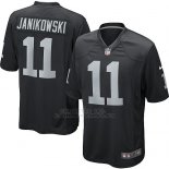 Camiseta Oakland Raiders Janikowski Negro Nike Game NFL Hombre