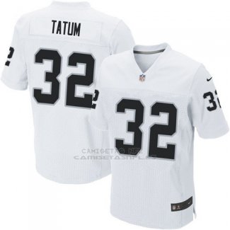 Camiseta Oakland Raiders Tatum Blanco Nike Elite NFL Hombre