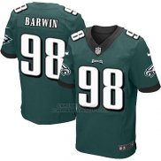 Camiseta Philadelphia Eagles Barwin Verde Nike Elite NFL Oscuro Hombre