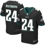 Camiseta Philadelphia Eagles Mathews Negro Nike Elite NFL Hombre