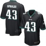 Camiseta Philadelphia Eagles Sproles Negro Nike Game NFL Hombre