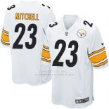 Camiseta Pittsburgh Steelers Mitchell Blanco Nike Game NFL Nino