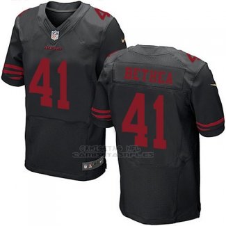 Camiseta San Francisco 49ers Bethea Negro Nike Elite NFL Hombre