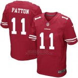 Camiseta San Francisco 49ers Patton Rojo Nike Elite NFL Hombre