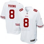 Camiseta San Francisco 49ers Young Blanco Nike Game NFL Hombre