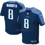Camiseta Tennessee Titans Mariota Profundo Azul Nike Elite NFL Hombre