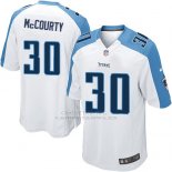 Camiseta Tennessee Titans Mccourty Blanco Nike Game NFL Nino