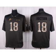 Camiseta Washington Commanders Doctson Apagado Gris Nike Anthracite Salute To Service NFL Hombre