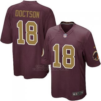 Camiseta Washington Commanders Doctson Marron Nike Game NFL Hombre