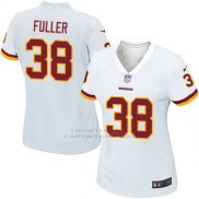 Camiseta Washington Commanders Fuller Blanco Nike Game NFL Mujer