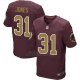 Camiseta Washington Commanders Jones Apagado Rojo Nike Elite NFL Hombre