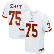Camiseta Washington Commanders Scherff Blanco Nike Elite NFL Hombre