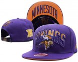 Gorra NFL Minnesota Vikings Violeta Gold Naranja