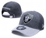 Gorra NFL Oakland Raiders Gris Plata