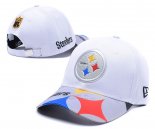 Gorra NFL Pittsburgh Steelers Blanco Plata