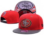 Gorra NFL San Francisco 49ers Rojo Plata Gris