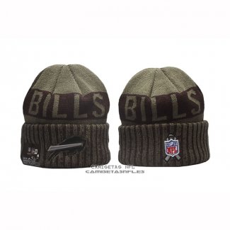 Gorro Beanie Buffalo Bills New Era Verde Militar