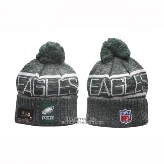 Gorro Beanie Philadelphia Eagles New Era Verde1