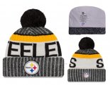 Gorro NFL Pittsburgh Steelers Amarillo Blanco Negro