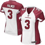 Camiseta Arizona Cardinals Palmer Blanco Rojo Nike Game NFL Mujer