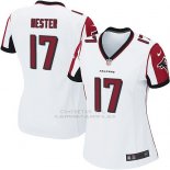 Camiseta Atlanta Falcons Hester Blanco Nike Game NFL Mujer