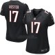 Camiseta Atlanta Falcons Hester Negro Nike Game NFL Mujer