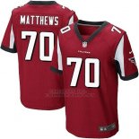 Camiseta Atlanta Falcons Matthews Rojo Nike Elite NFL Hombre