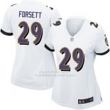 Camiseta Baltimore Ravens Forsett Blanco Nike Game NFL Mujer