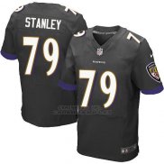Camiseta Baltimore Ravens Stanley Negro Nike Elite NFL Hombre