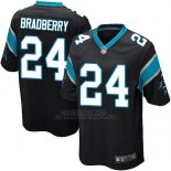 Camiseta Carolina Panthers Bradberry Negro Nike Game NFL Nino