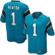 Camiseta Carolina Panthers Newton Lago Azul Nike Game NFL Nino