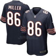 Camiseta Chicago Bears Miller Blanco Negro Nike Game NFL Nino
