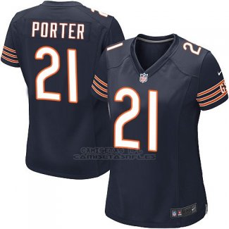 Camiseta Chicago Bears Porter Blanco Negro Nike Game NFL Mujer